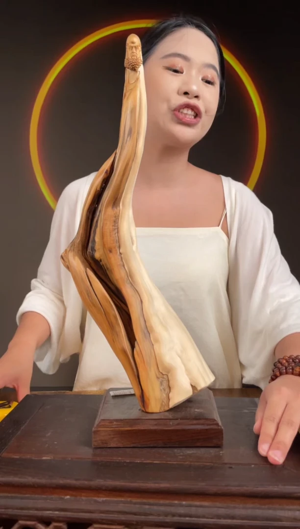 柏木（崖柏）手工摆件,先抢先得! 编号:114