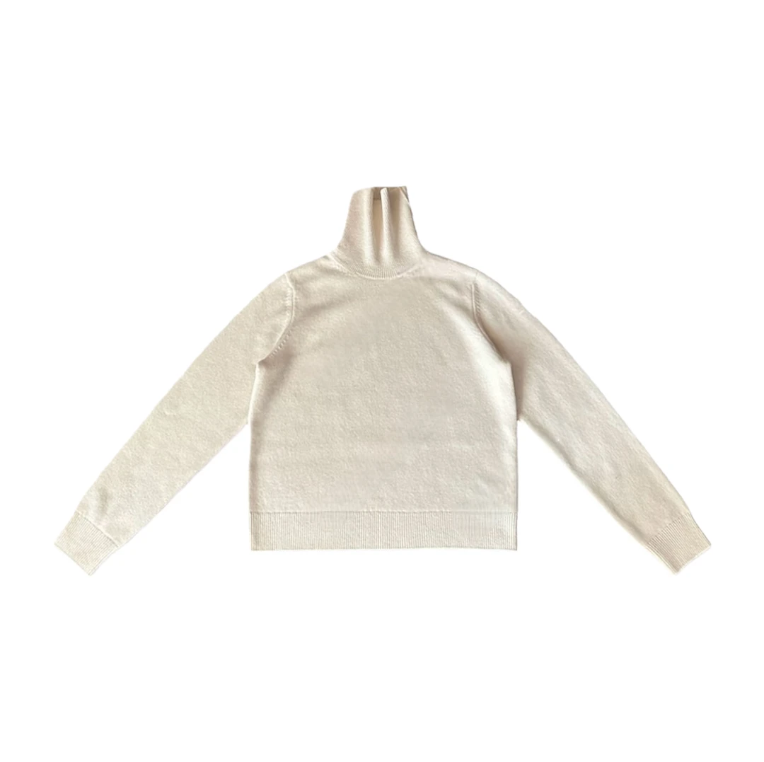 【LLE】极简纯色羊毛针织休闲百搭高领毛衣JJ10996