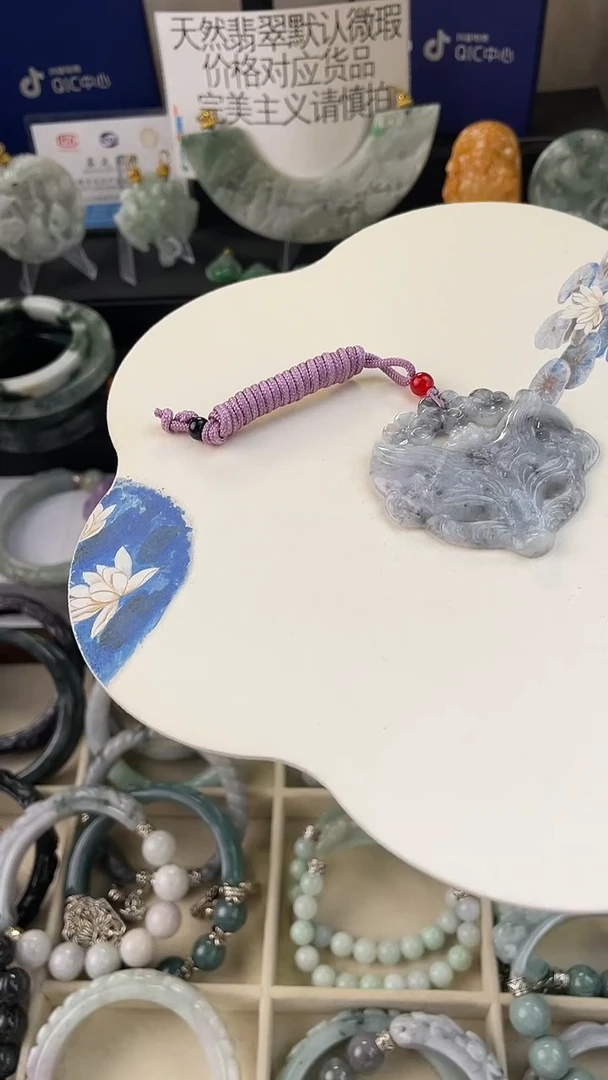 未镶嵌手链翡翠手工定制默认微瑕主播介绍为准