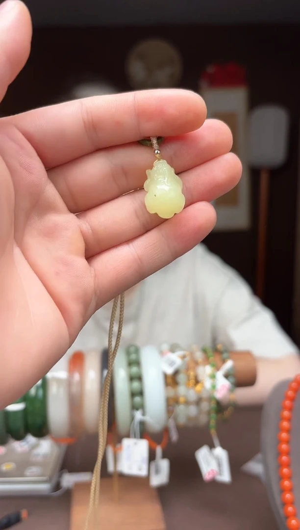 【闪购商品】和田玉AB82貔貅未镶嵌-