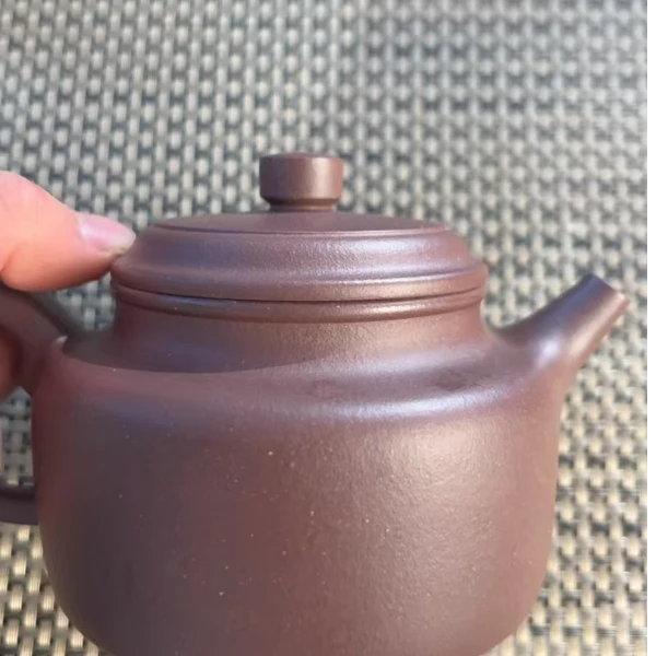 原矿紫砂主人杯品茗杯 底槽青 德钟