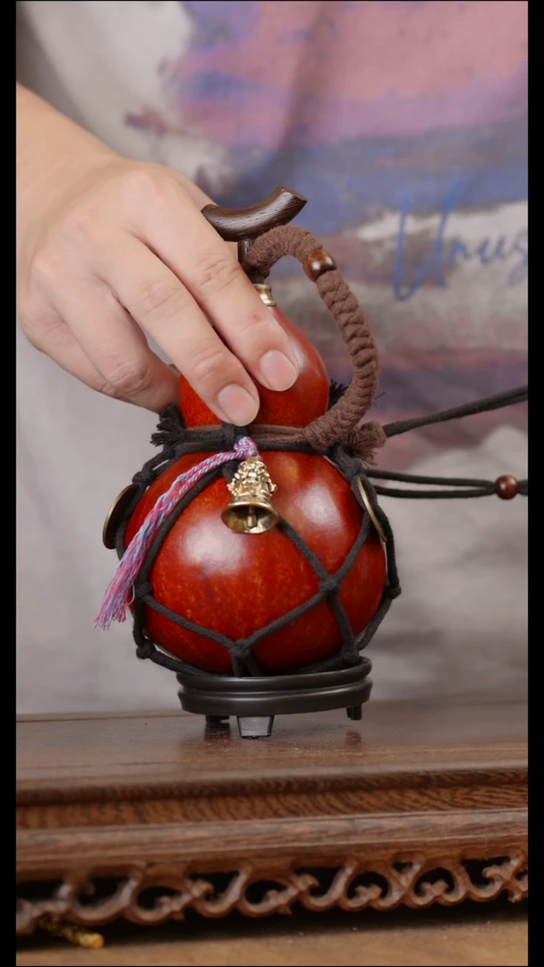 282号精品天然大漆酒葫芦一物一拍~