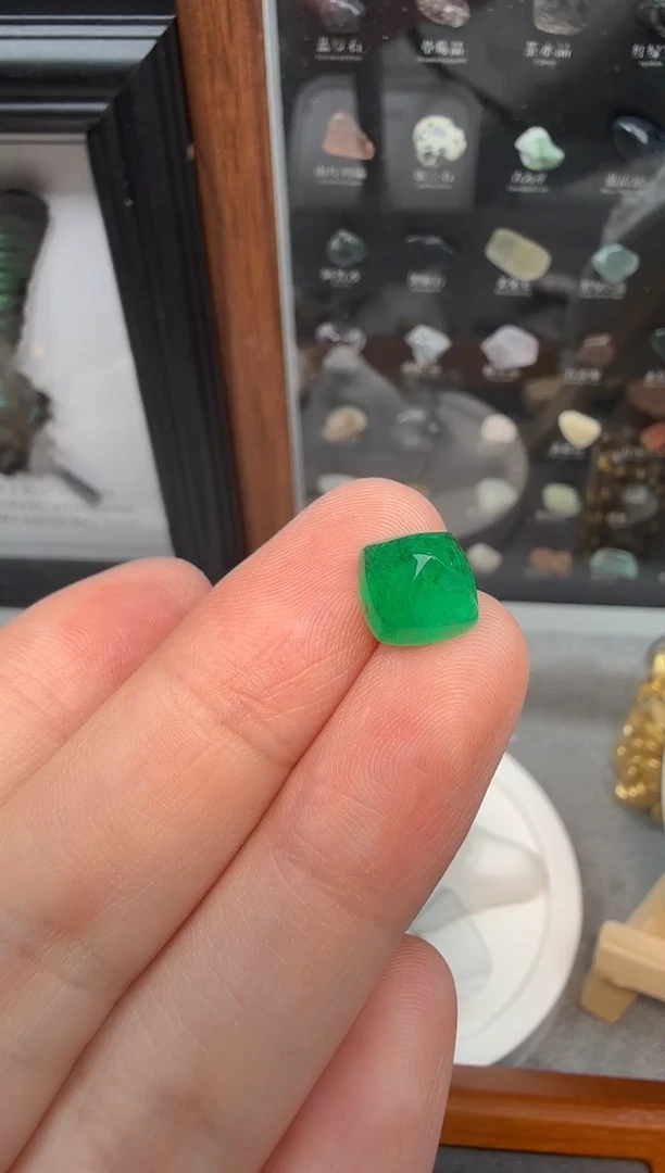 裸石祖母绿糖塔3.6ct-A420-1p