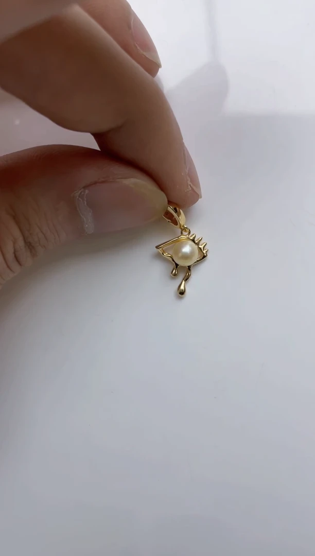 颈饰银S925镶嵌海水珍珠