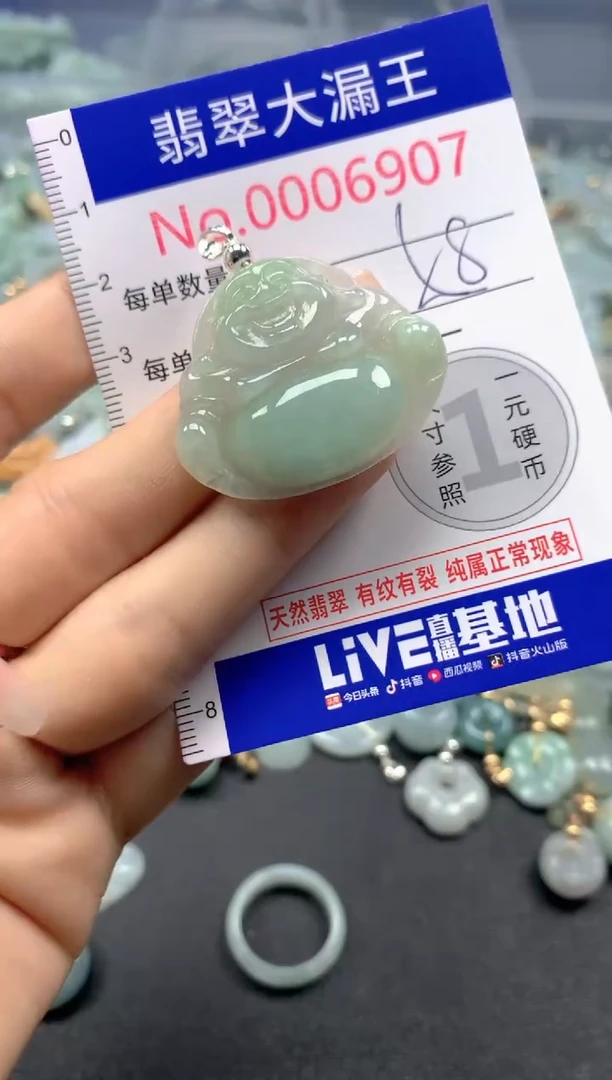 颈饰未镶嵌翡翠6907
