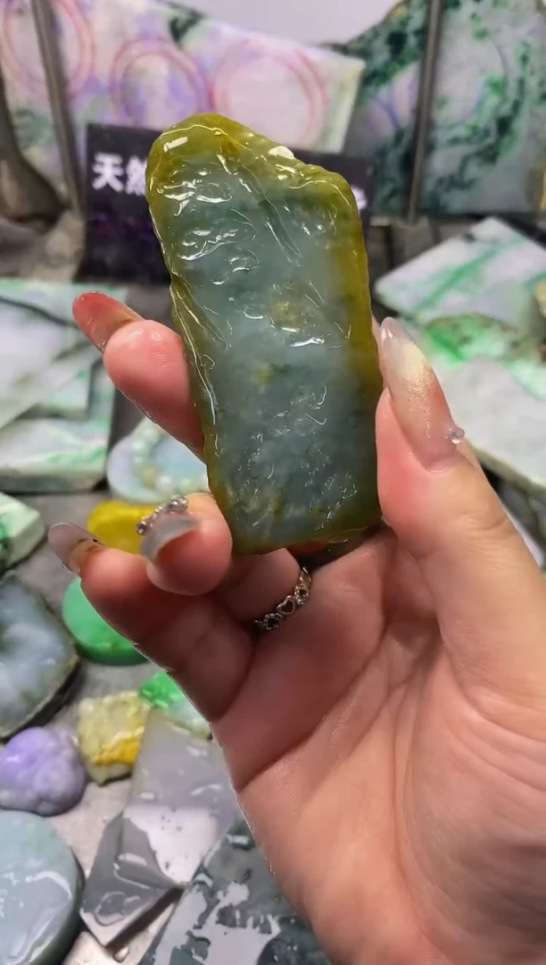 散珠翡翠天然缅甸翡翠A货211