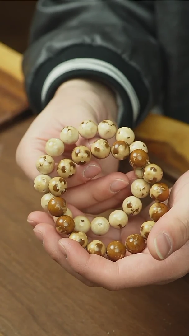 【闪购商品】紫金鼠手串福利熊猫光珠14mm+多样性发货