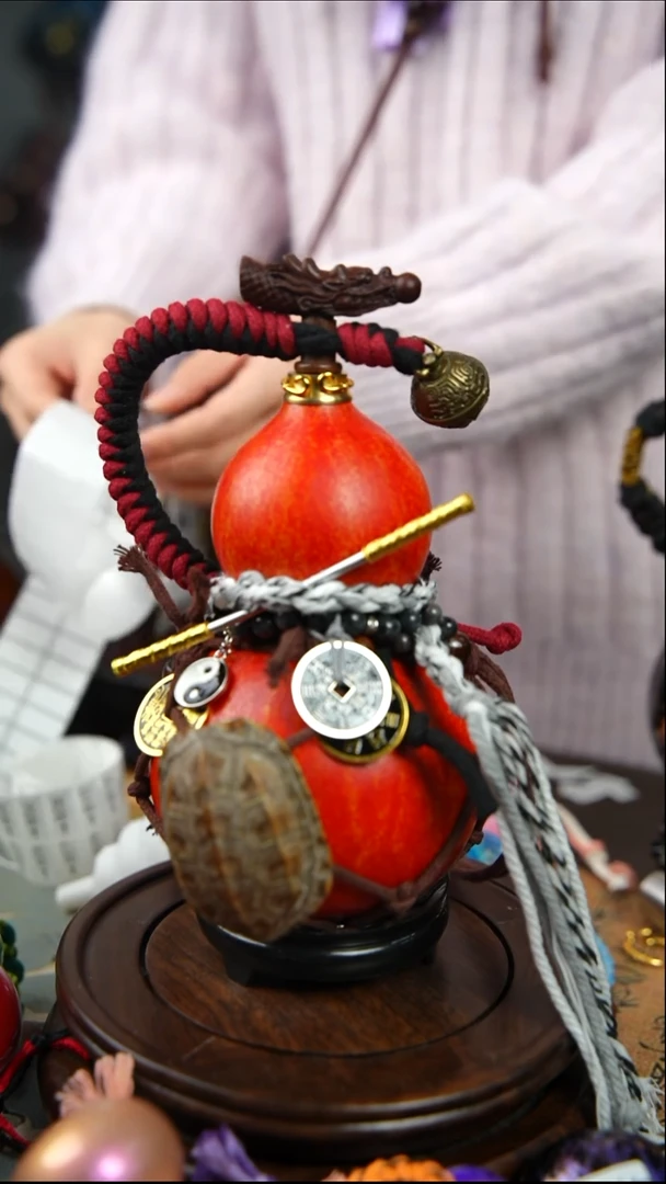 763号500ml左右非遗大漆酒葫芦