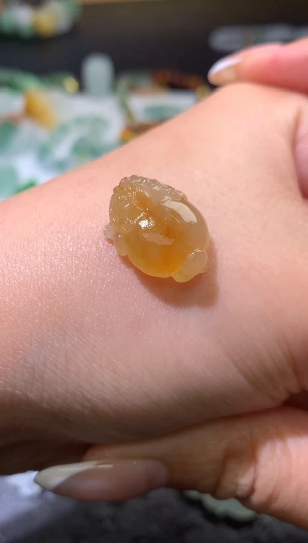未镶嵌定制翡翠毛货 17-13-6.1