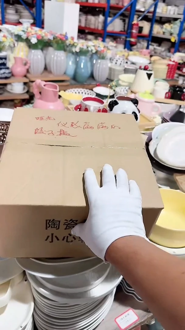 碗哑光饺子盘 微瑕凑满20元包邮