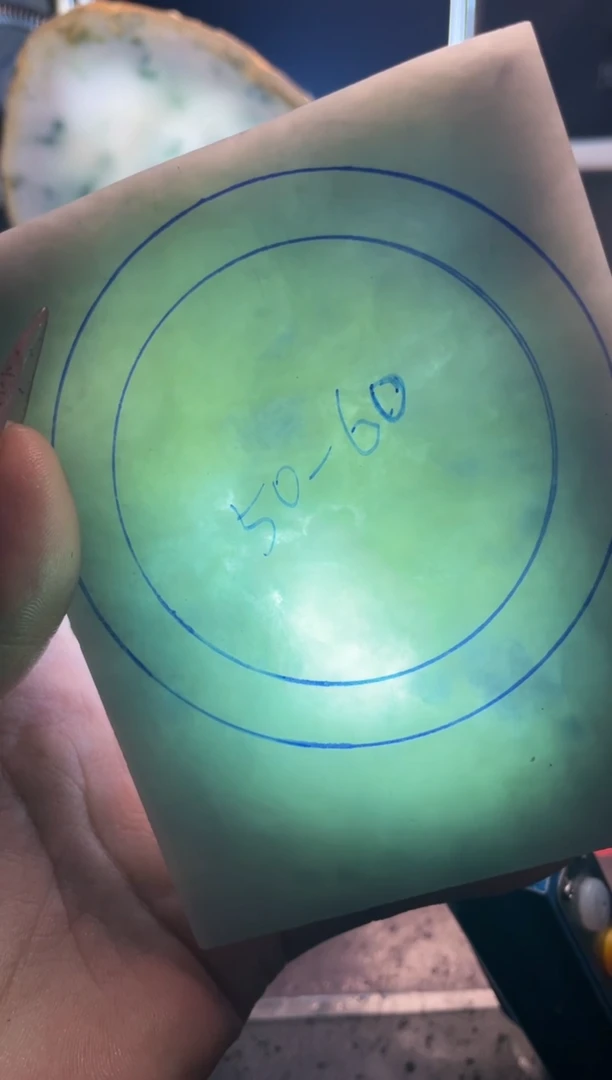 未镶嵌翡翠定制翡翠花*翡翠