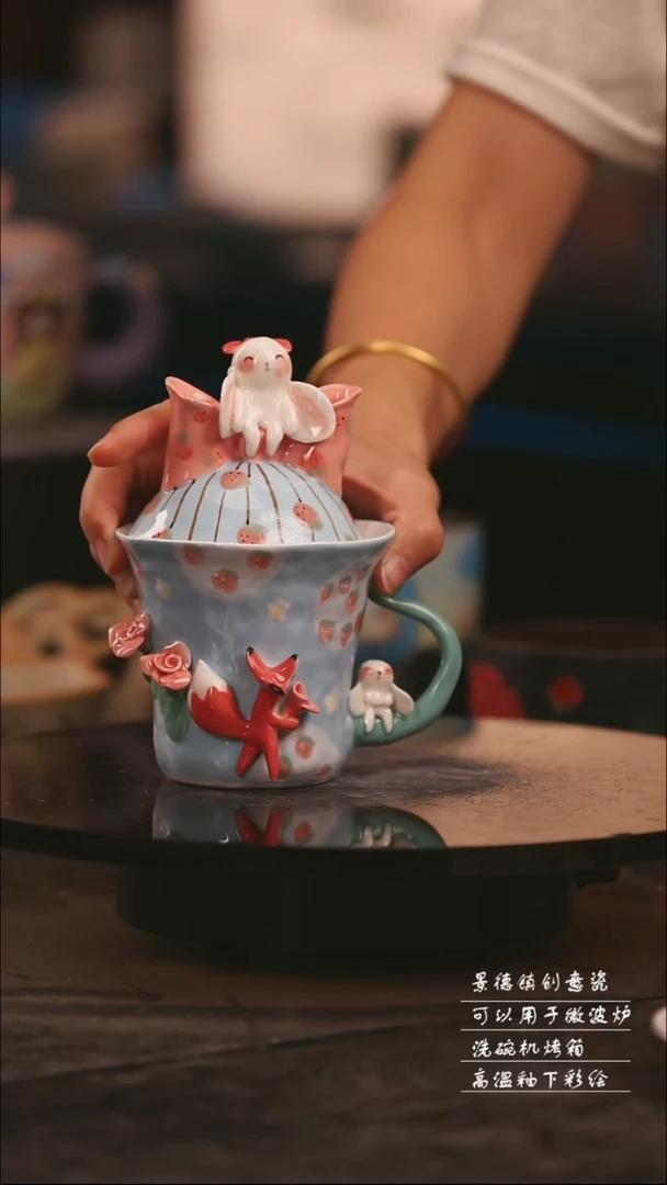 景德镇可爱设计师款陶瓷