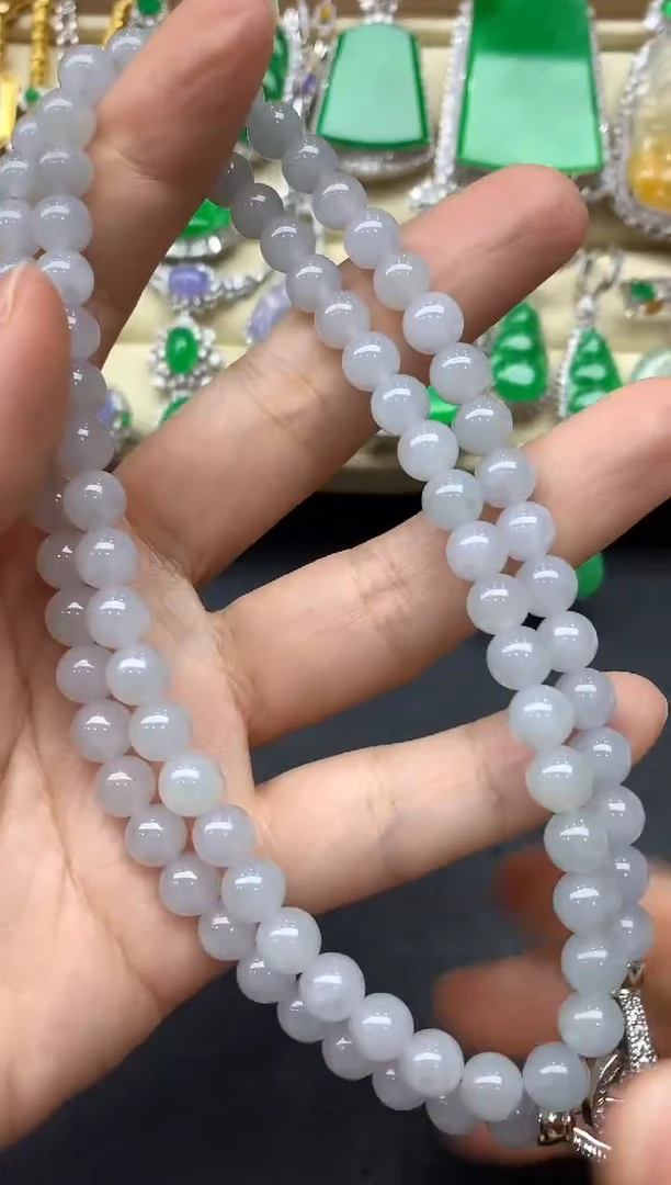 翡翠未镶嵌颈饰52-中国好珠宝