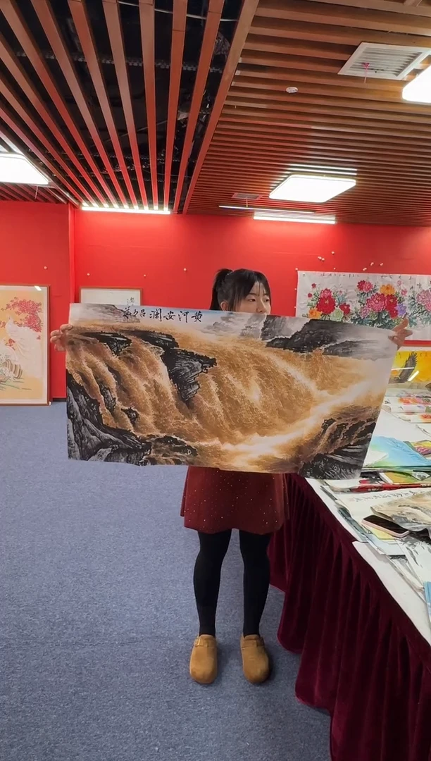 国画吕绍华老师三尺整张精品