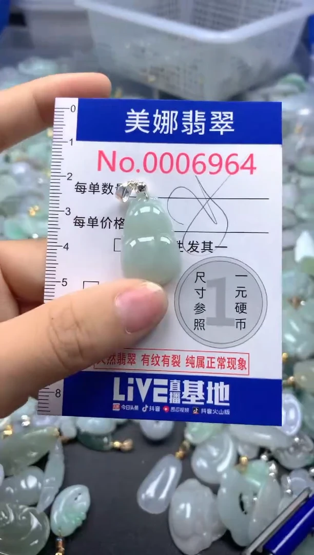 颈饰未镶嵌翡翠6964