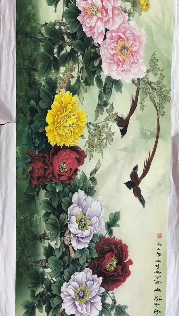 言贤书画年画年画A14
