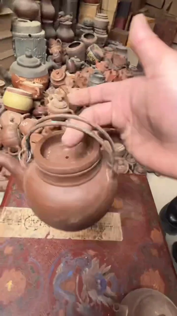 【闪购商品】黄龙山原矿全手紫砂壶