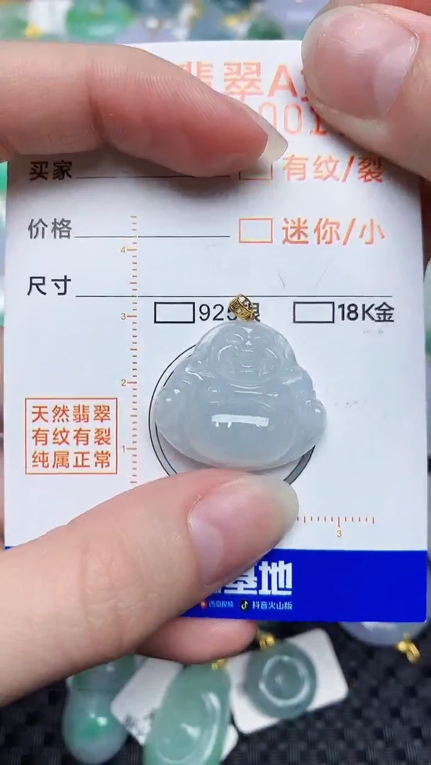 【闪购商品】翡翠颈饰18K金镶嵌87687678687