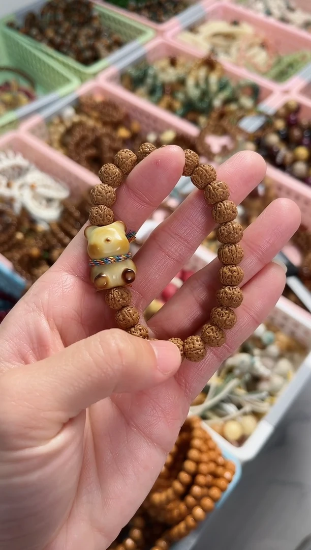 【闪购商品】金刚菩提手串金刚搭配小熊