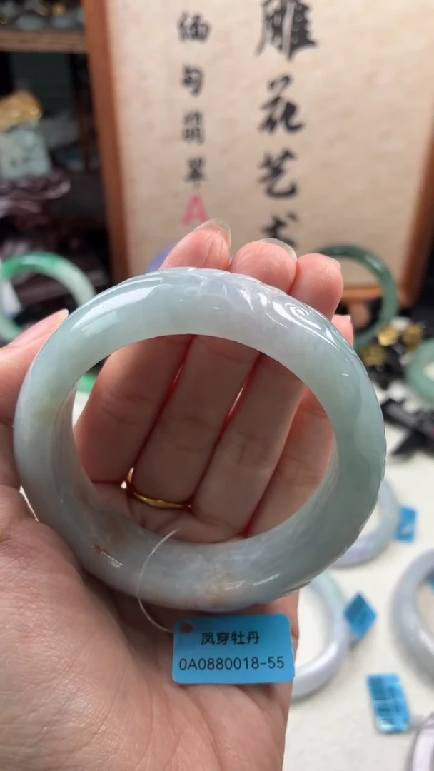 未镶嵌手镯翡翠魚*༠翡翠手镯55