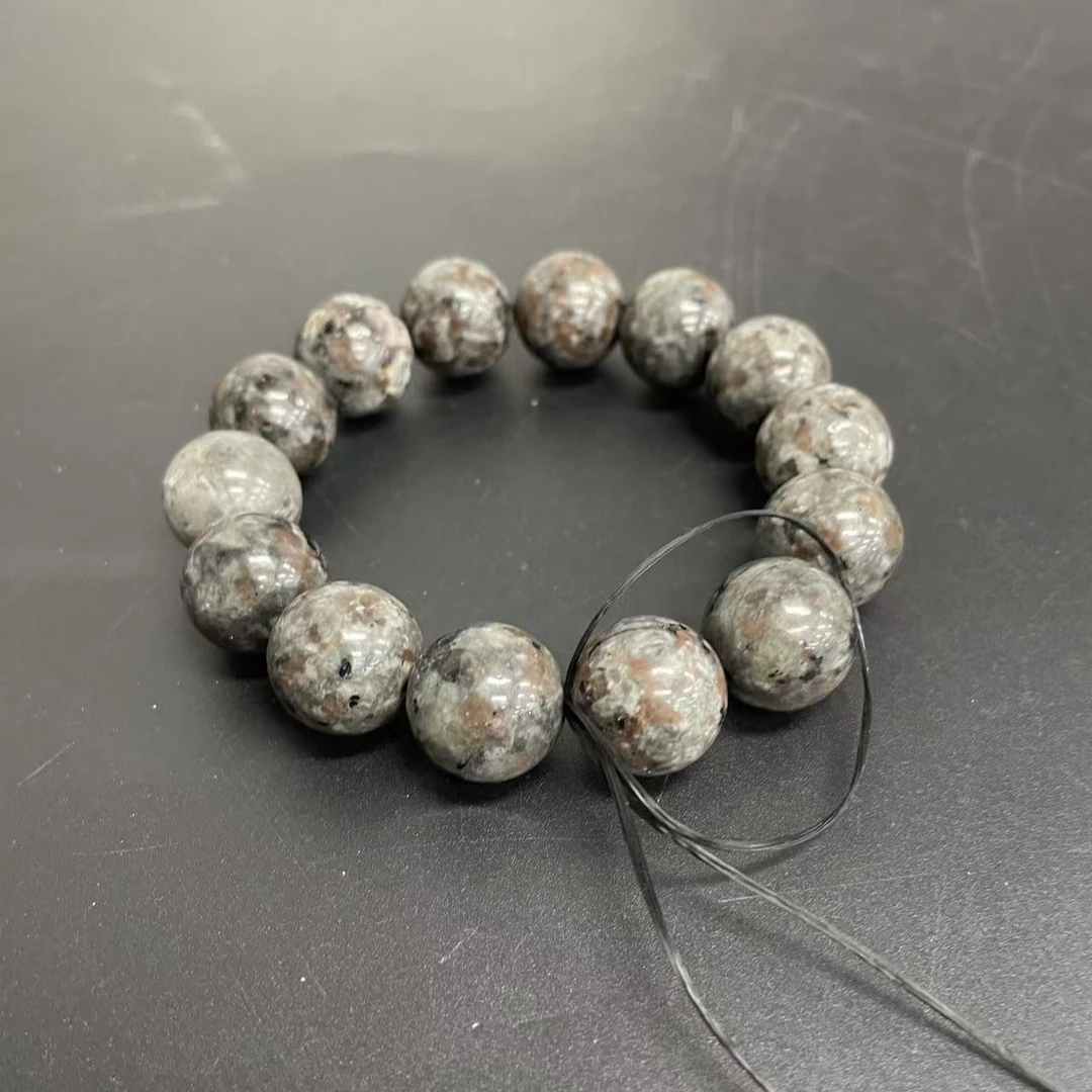 【小杰推荐】银灰闪灵大颗粒圆珠手链 （多样性发其一）3939