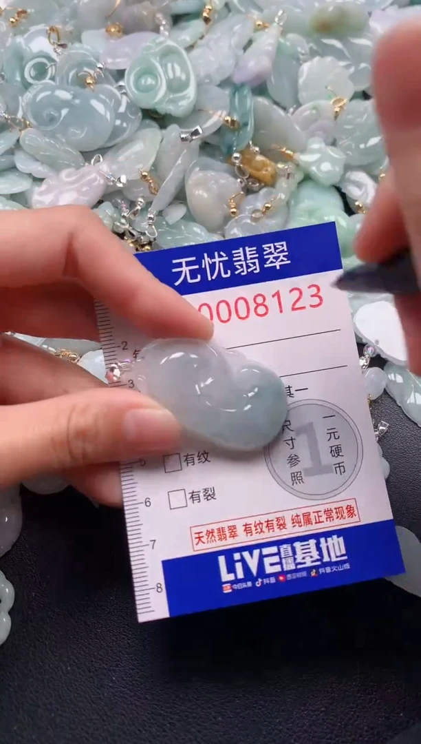 颈饰未镶嵌翡翠8123