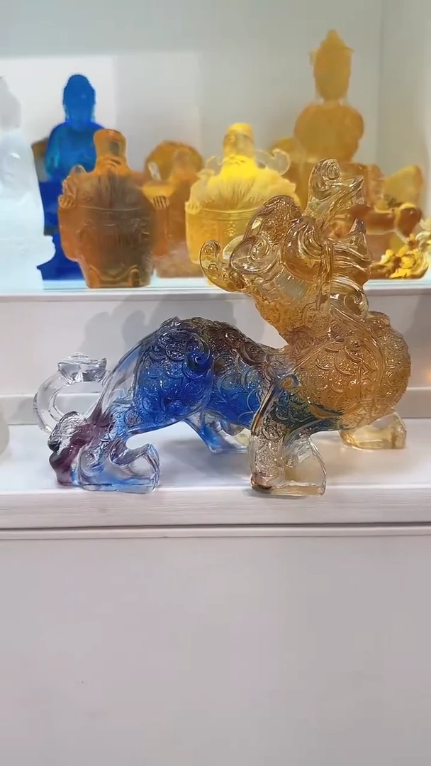 手工艺品琉璃貔貅