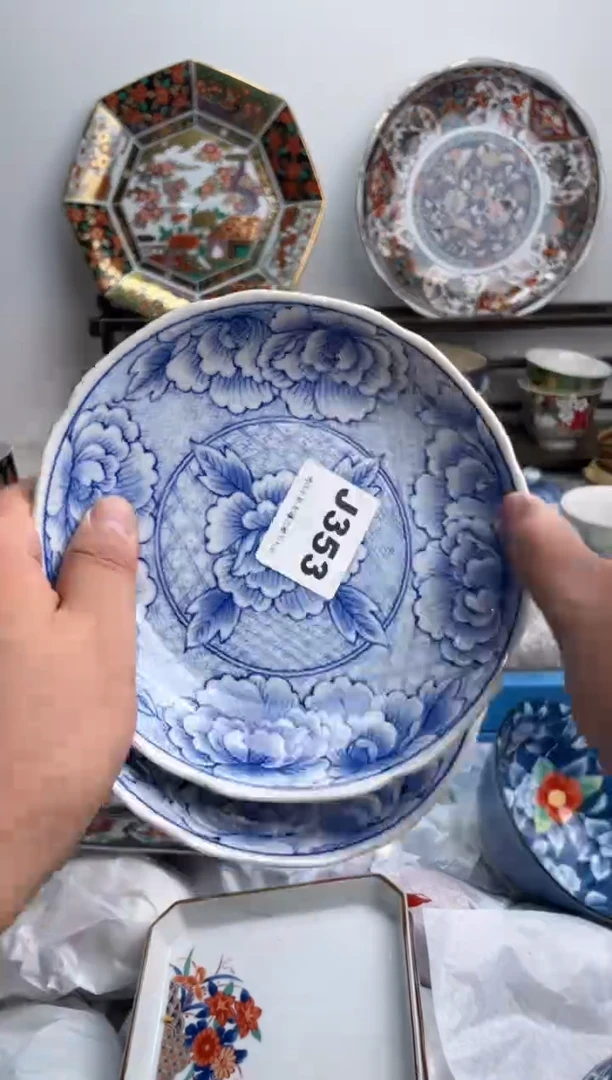 瓷片茶**妈353-J-