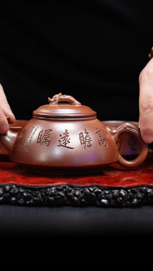 【闪购商品】紫砂茶壶72 瑞兽套组,WSF,/////,