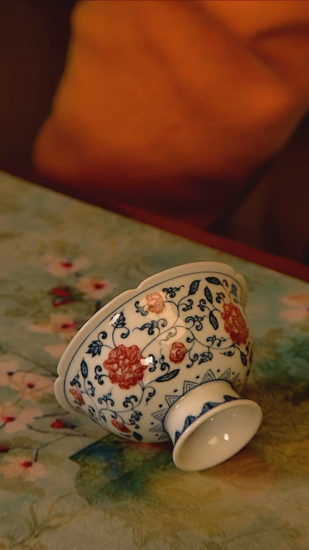 杯手工手绘杯杯很美丽