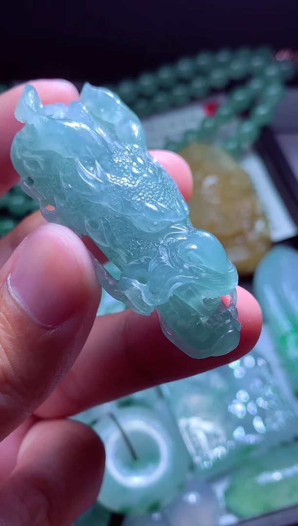 未镶嵌定制翡翠雅*#翡翠毛货定制