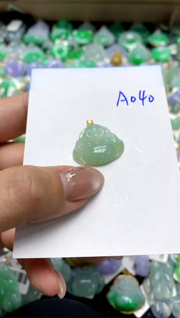 【闪购商品】翡翠颈饰18K金镶嵌1111111111111111