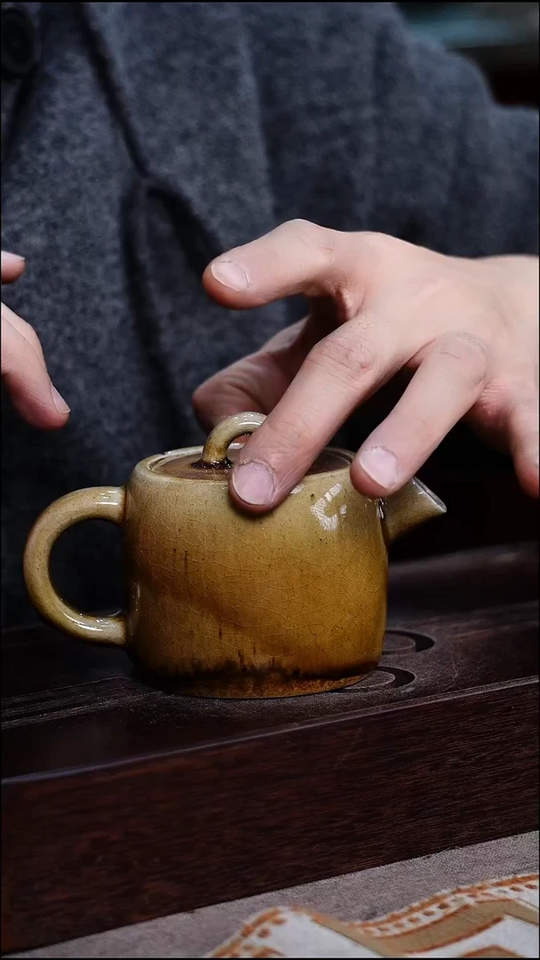 茶壶紫砂宜兴柴烧紫砂壶