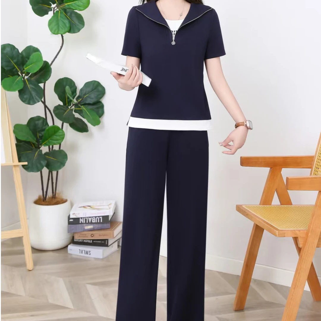 上海陈姐服饰休闲款两件套