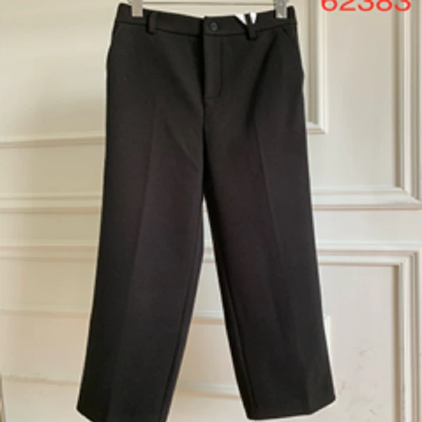 【早春穿搭】茵曼春季复古保暖直筒裤时尚休闲百搭显瘦高腰休闲裤