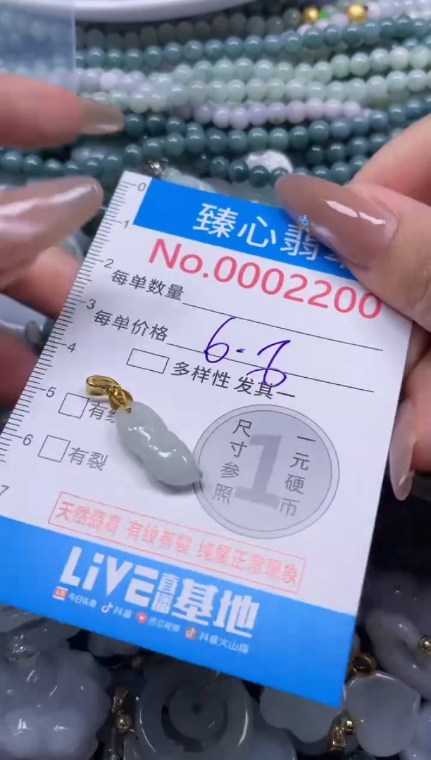 颈饰未镶嵌翡翠2200