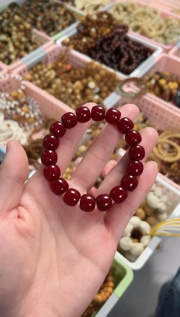 【闪购商品】菩提根/象牙果手串车厘子红