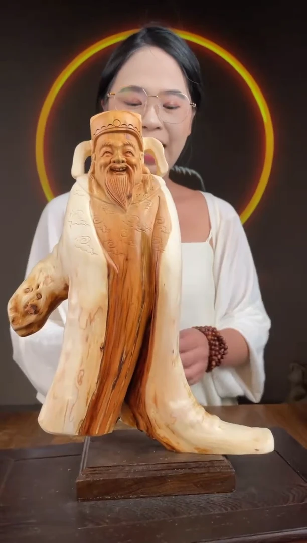 柏木（崖柏）手工摆件,先抢先得! 编号:282