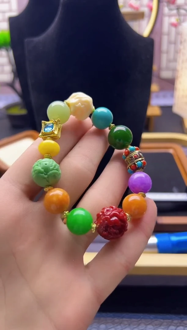 【闪购商品】翡翠颈饰14K金镶嵌S29