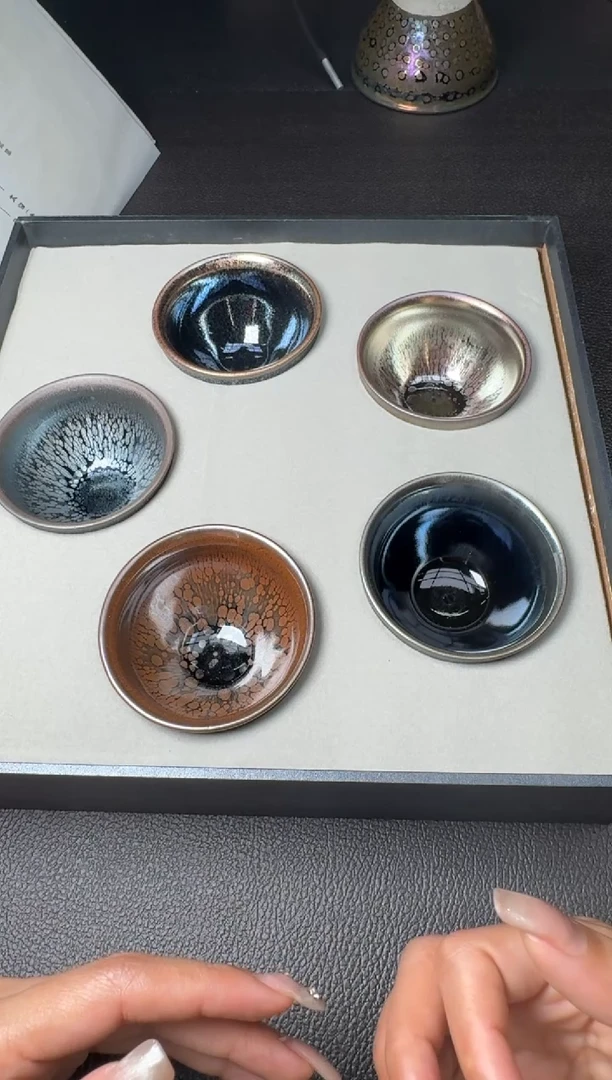 茶盏建盏故事五行套组75