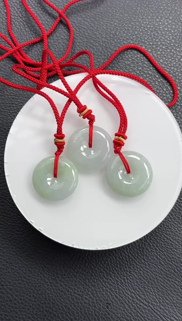 颈饰未镶嵌翡翠YM1419 平安扣 多样性发一件