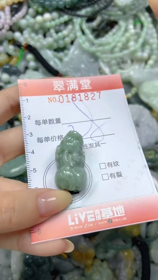 颈饰未镶嵌翡翠闪购0181827