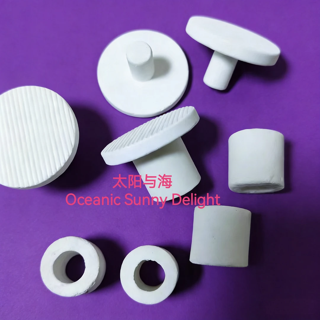 太阳与海珊瑚基座T型可插拔移动带套筒陶瓷透水性多功能繁殖基座