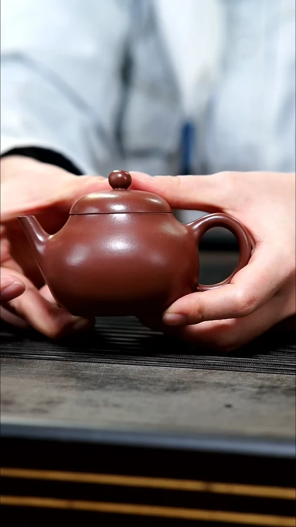 【闪购商品】紫砂茶壶微瑕明式高梨150cc