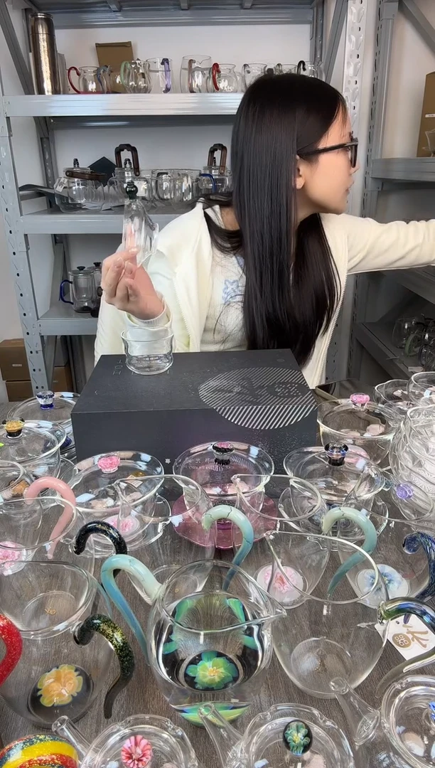 禾器  奉珠茶漏墨绿色 孤品