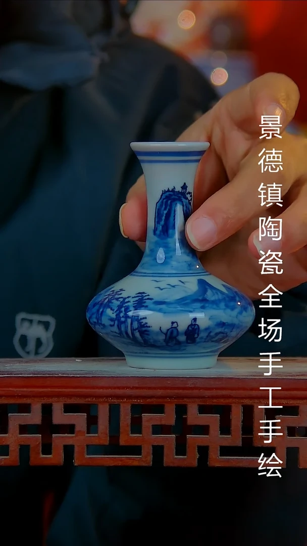 摆件陶瓷景德镇陶瓷 全场手工手绘