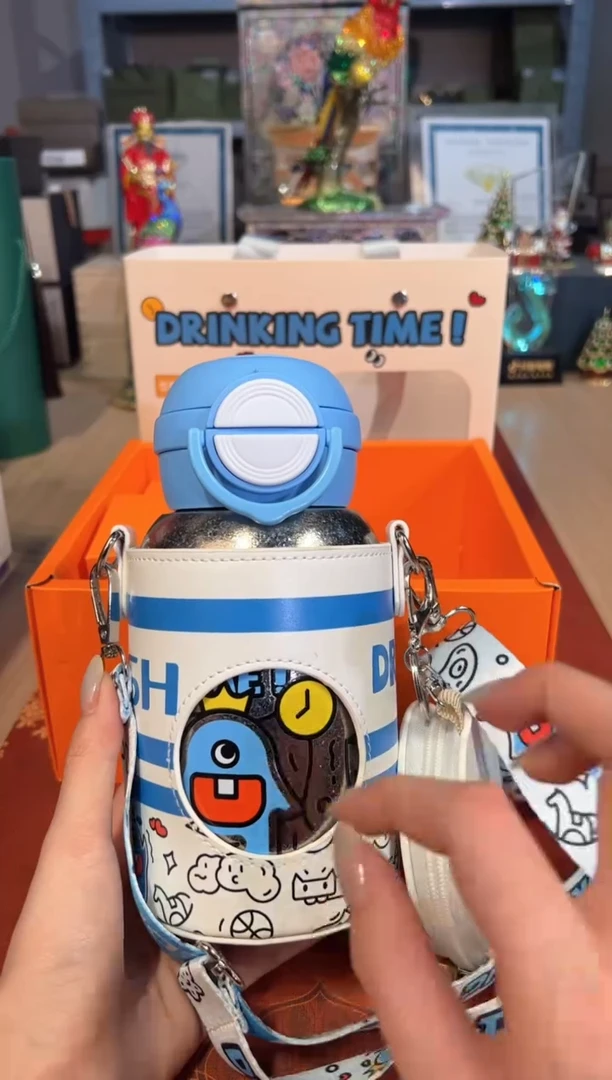 【闪购商品】杯48钛萌双饮钛杯（蓝）