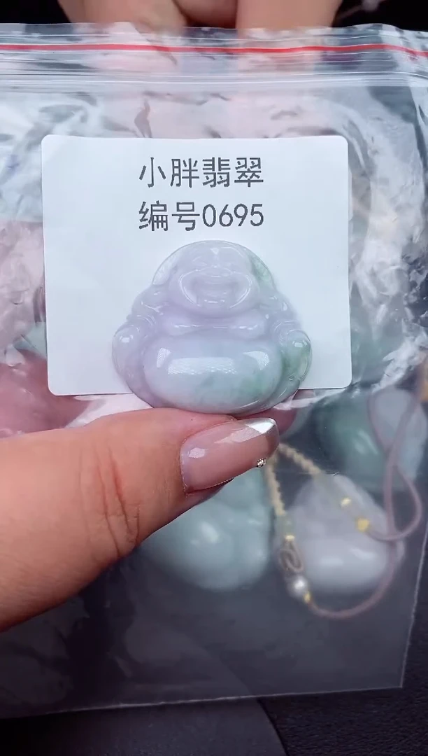 翡翠未镶嵌颈饰缅甸天然A货翡翠0695