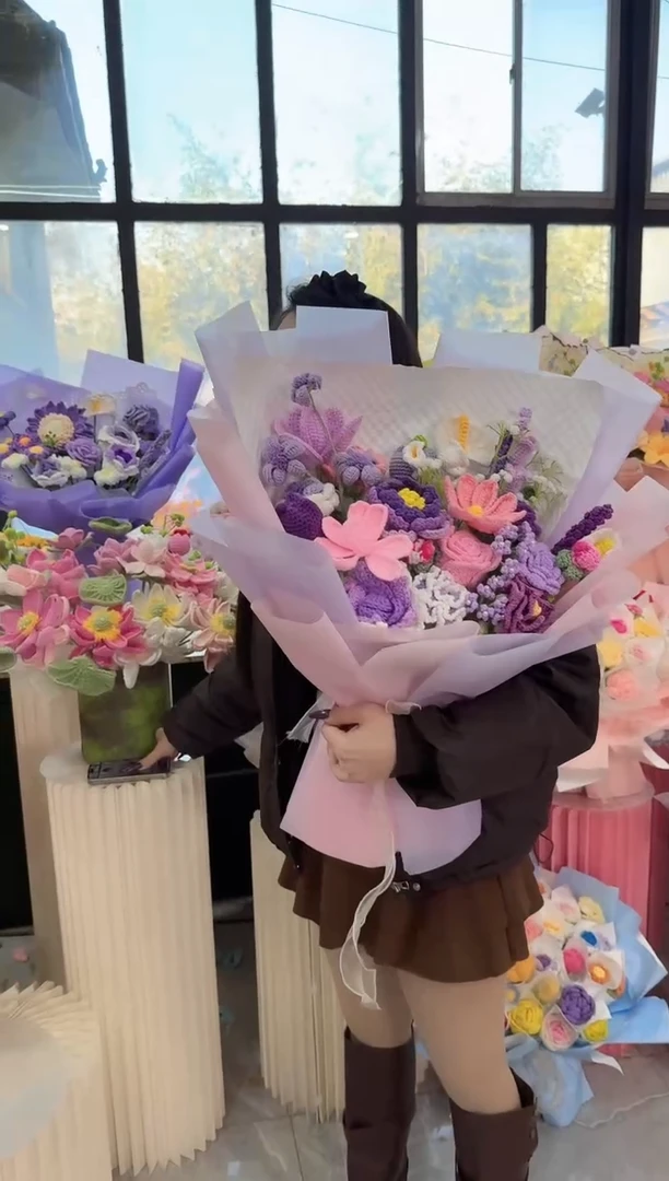 非遗手工花束，孤品清仓！！