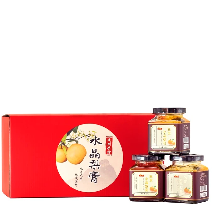 连州水晶梨膏浓缩果浆礼盒装